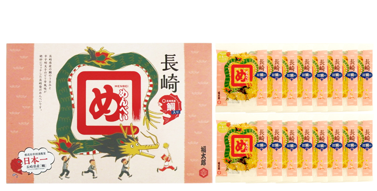 長崎鯛めんべい(2枚×16袋)1,400円 (税込)