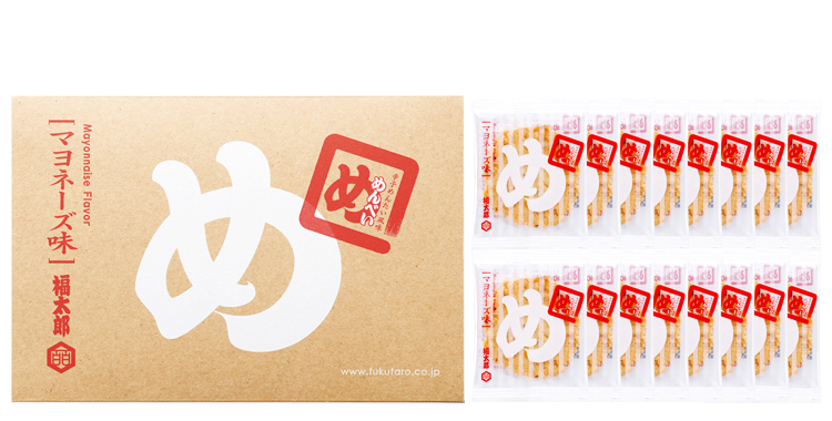 めんべいマヨネーズ味(2枚×16袋)1,200円 (税込)