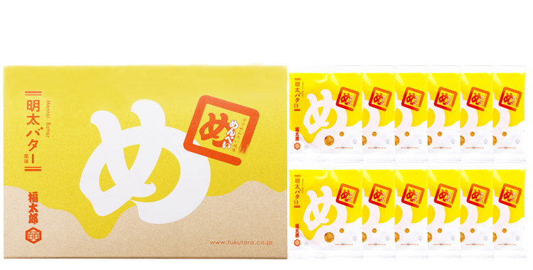 めんべいめんたいバター風味(2枚×2袋)1,200円 (税込)
